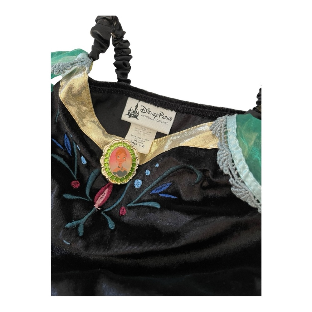 Authentic Disney Parks Frozen Princess Anna Coronation Day Gown Costume - Picture 9 of 11
